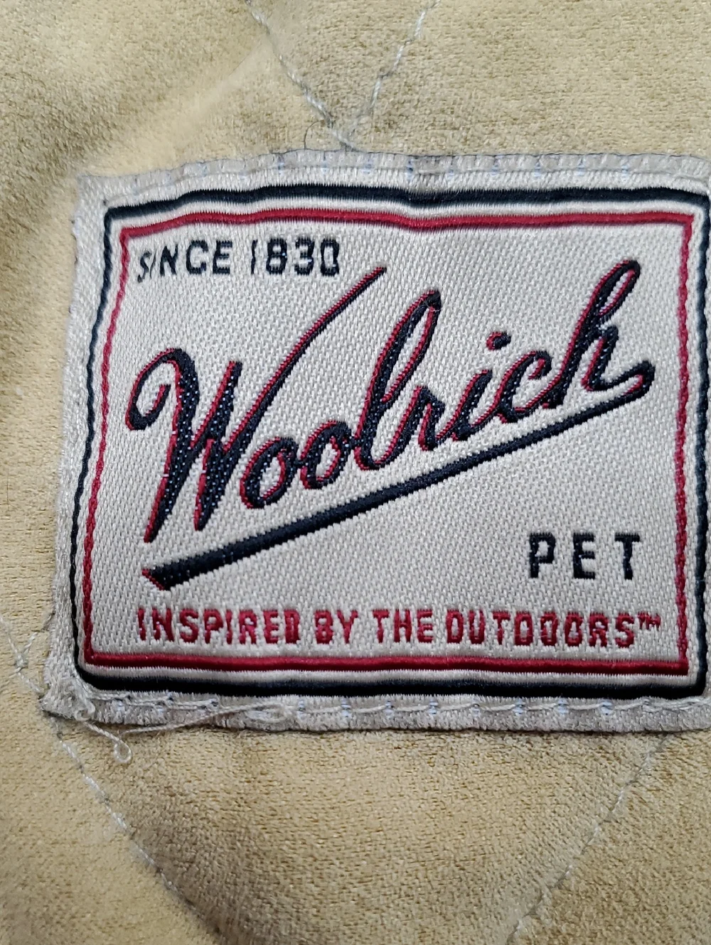 Woolrich Beige Dog Jacket Size Approximately L 14